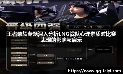 王者荣耀专题深入分析LNG战队心理素质对比赛表现的影响与启示