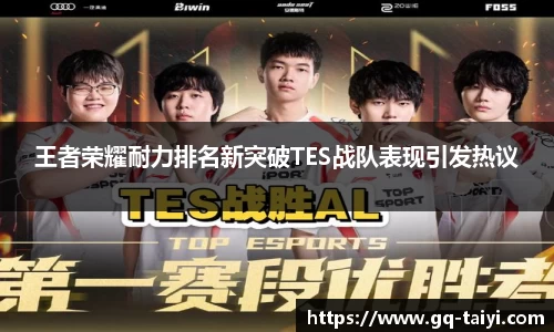 王者荣耀耐力排名新突破TES战队表现引发热议