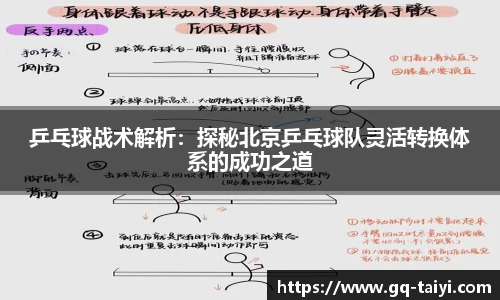 乒乓球战术解析:探秘北京乒乓球队灵活转换体系的成功之道
