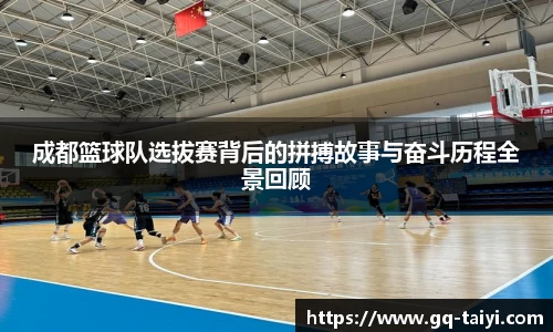 成都篮球队选拔赛背后的拼搏故事与奋斗历程全景回顾